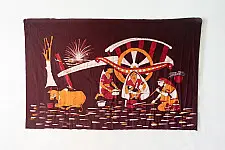 Batik Painting ~ Bullock Cart
