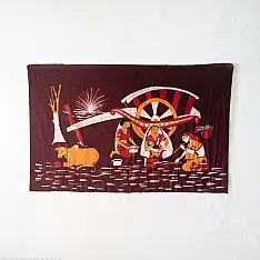 Batik Painting ~ Bullock Cart