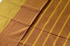 Rojana | Handloom Andhra Cotton Saree With Resham Border
