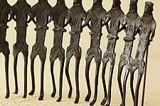 Ahou | Wrought Iron ~ Tribal Dance 