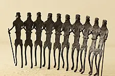 Ahou | Wrought Iron ~ Tribal Dance 