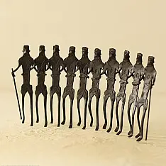 Ahou | Wrought Iron ~ Tribal Dance 