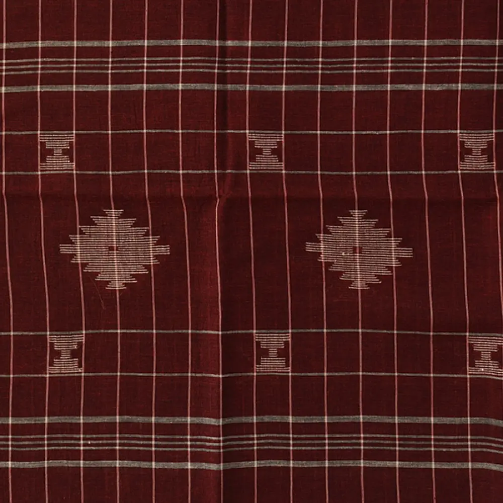 shop Handloom Soft Cotton Jamdani Stole