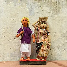 Gudiya - Jhabua Handmade Fabric Doll (Bhil) - M