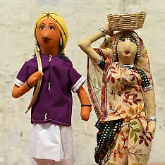 Gudiya - Jhabua Handmade Fabric Doll (Bhil) - M