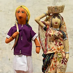 Gudiya - Jhabua Handmade Fabric Doll (Bhil) - M