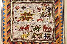 Prachin . प्राचीन  ❂ Vintage Bead Work - Old & Antique Wall Hanging