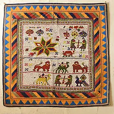 Prachin . प्राचीन  ❂ Vintage Bead Work - Old & Antique Wall Hanging