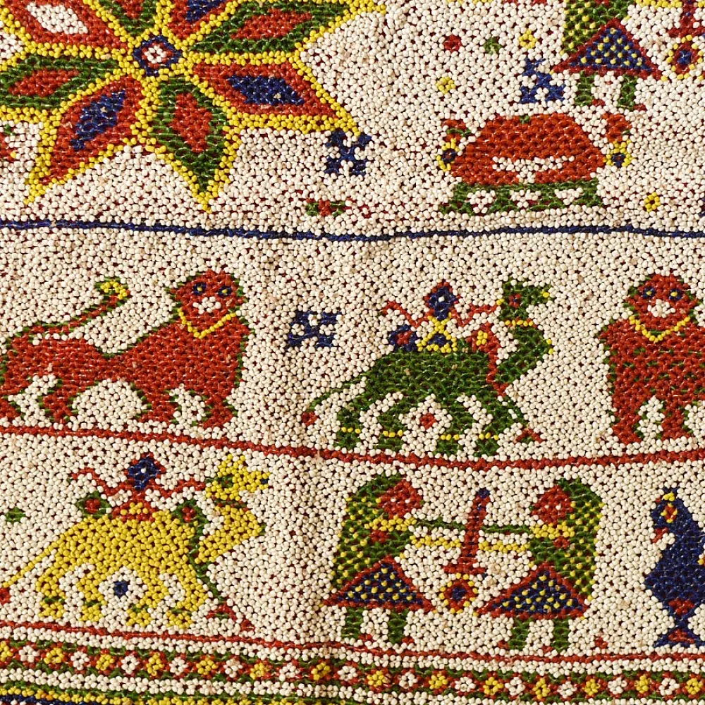 Vintage Bead Work - Old & Antique Wall Hanging