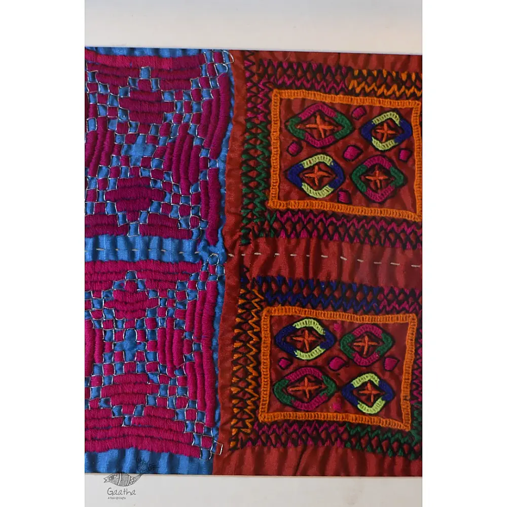 buy Embroidered Old Piece - Wall Hanging Frame