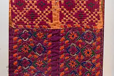  Pieces of Sindh ❂ Embroidered Antique with frame Q