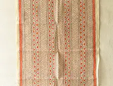 Pushparam . पुष्पारम | Kantha Tussar Silk Stole