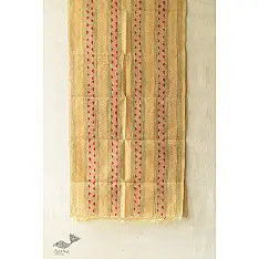 Pushparam . पुष्पारम | Kantha Tussar Silk Stole
