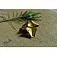brass candle stand / diya - parrot shape