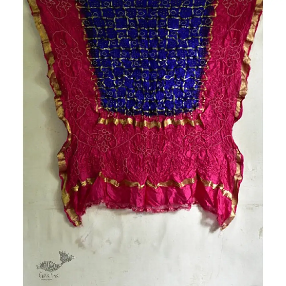 shop online silk bandhni dupatta