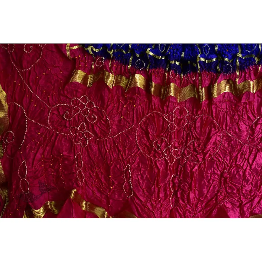 shop online silk bandhni dupatta