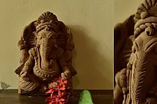 Molela ❉ Terracotta Plaques ❉ Ganpati