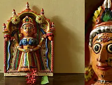 Molela ❉ Terracotta Plaques ❉ Handmade Goddess Idol