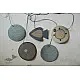 Handmade Ceramic Chimes - Hangings