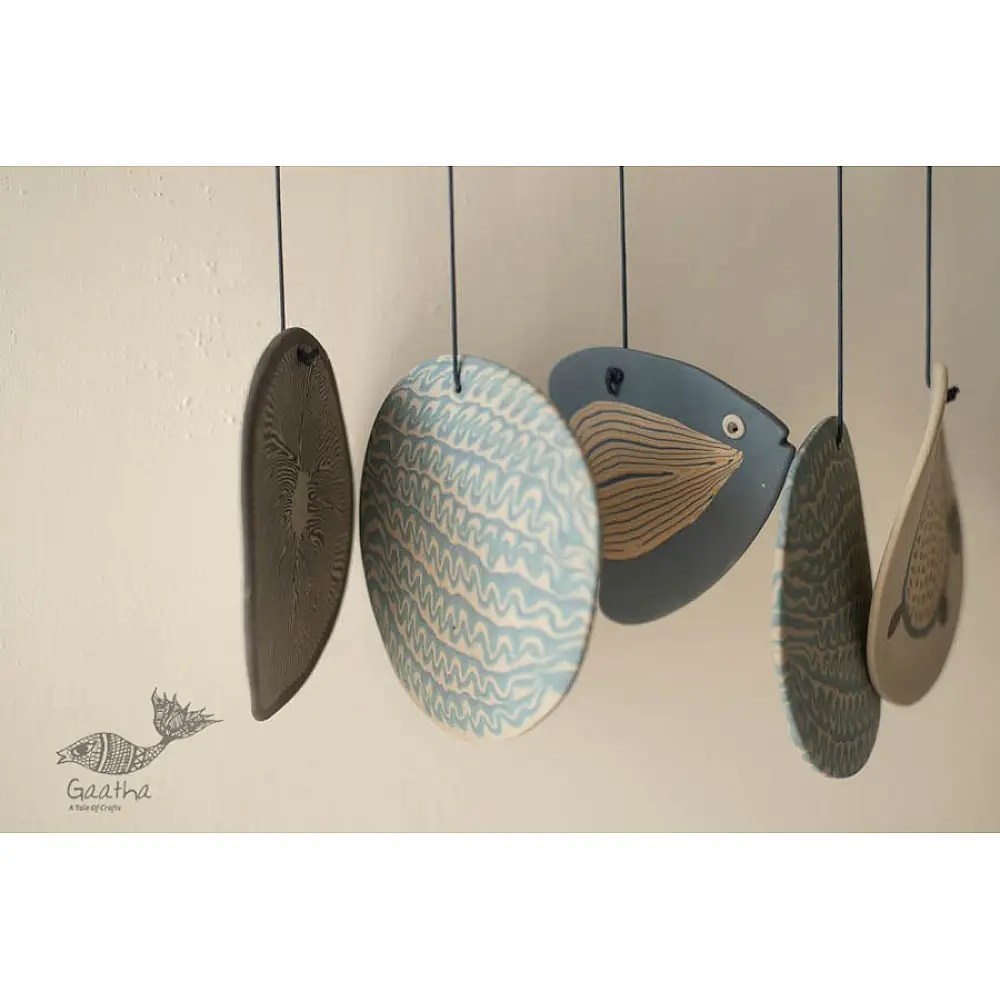Handmade Ceramic Chimes - Hangings