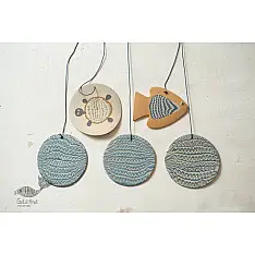 Ceramic . Hangings |  Handmade Ceramic Chimes - B