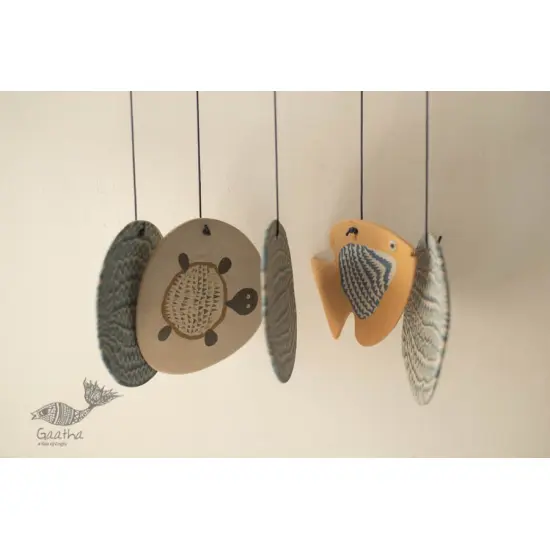 Handmade Ceramic Chimes - Hangings