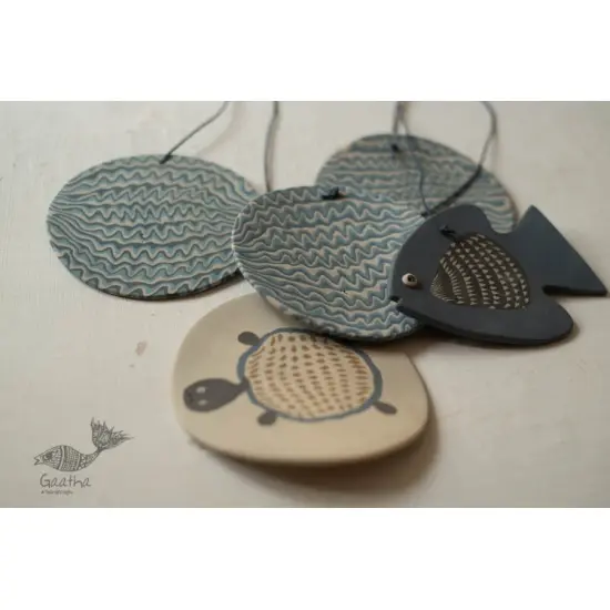 Handmade Ceramic Chimes - Hangings