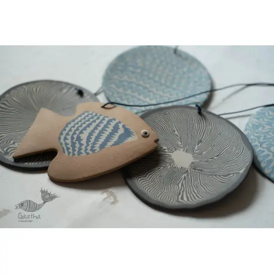 Handmade Ceramic Chimes - Hangings