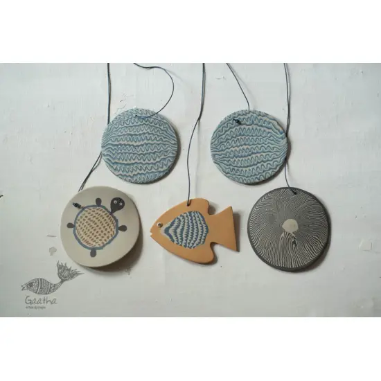 Handmade Ceramic Chimes - Hangings