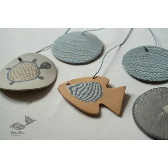 Handmade Ceramic Chimes - Hangings