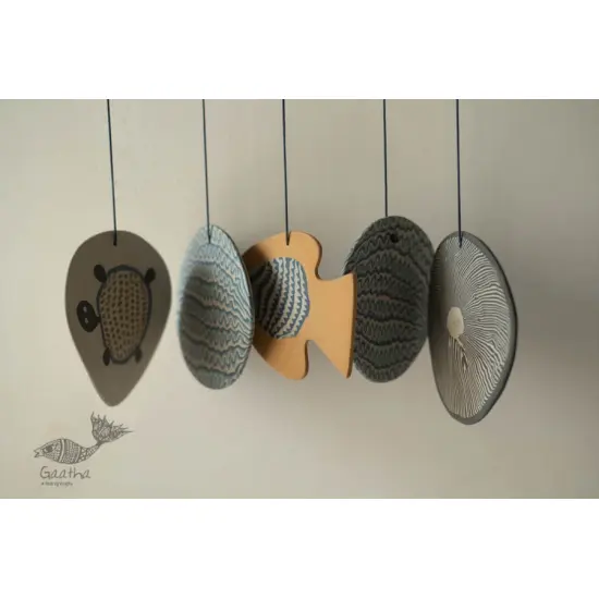 Handmade Ceramic Chimes - Hangings