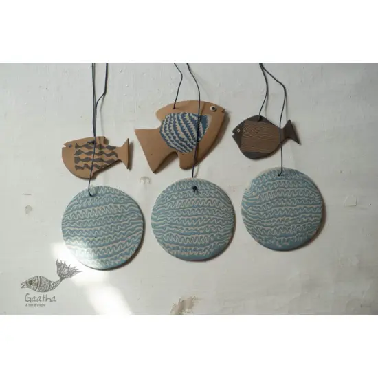 Handmade Ceramic Chimes - Hangings