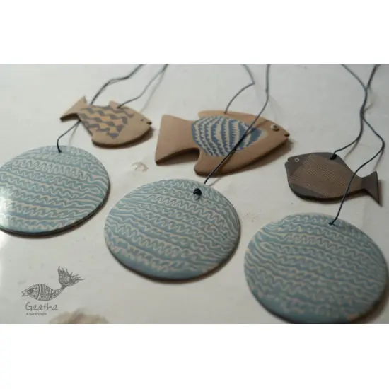 Handmade Ceramic Chimes - Hangings