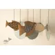 Handmade Ceramic Chimes - Hangings