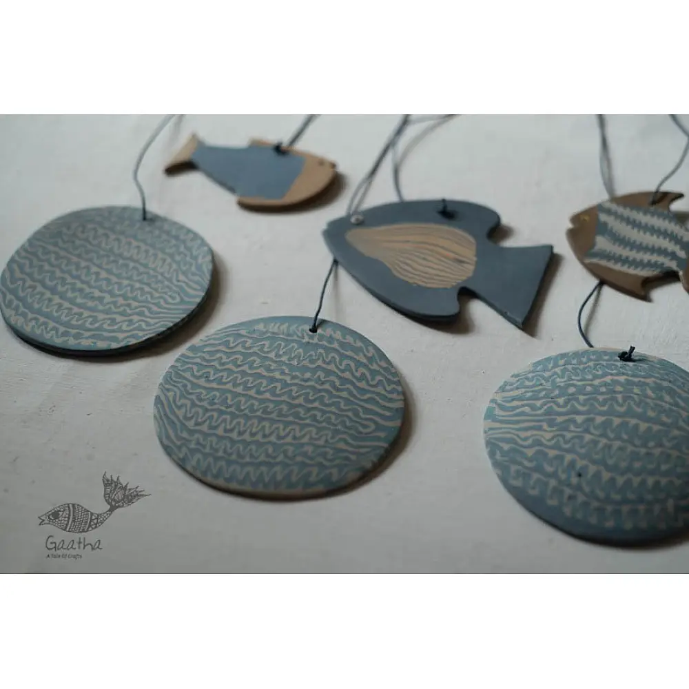 Handmade Ceramic Chimes - Hangings