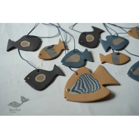 online Handmade Ceramic Chimes - Hangings