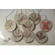 Handmade Ceramic Chimes - Hangings