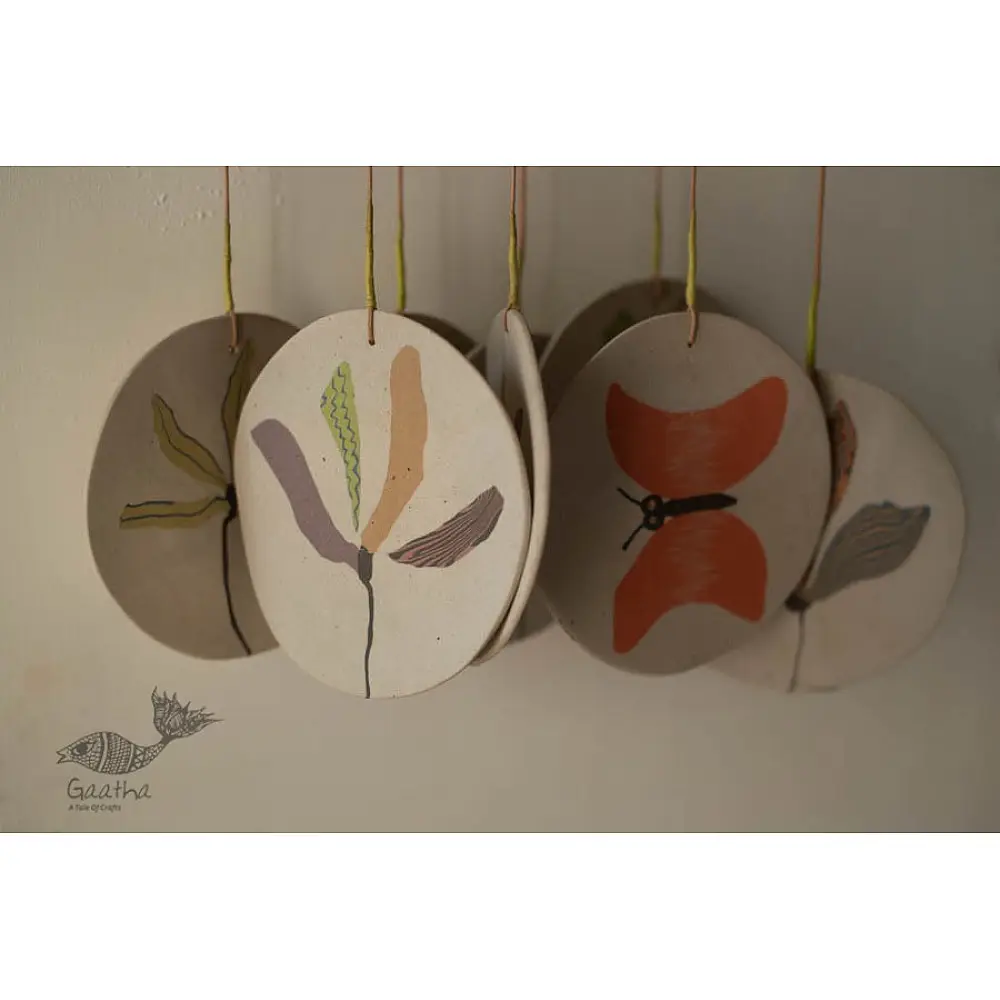 Handmade Ceramic Chimes - Hangings