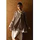 shop Handloom Cotton - Stitched Plain Kediyu