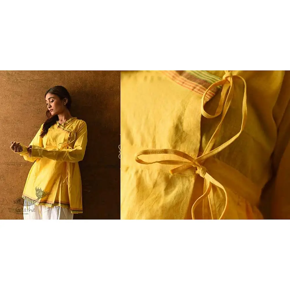 shop Angarkha Style Handloom Cotton Kediyu