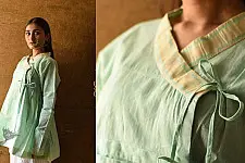 Raas | Unisex Kediyu - Handloom Cotton ~ Sky Blue