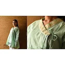 Raas | Unisex Kediyu - Handloom Cotton ~ Sky Blue