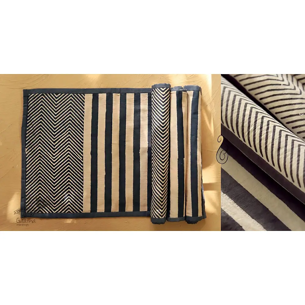 Cotton Table Mat (Set of 4) ~ C