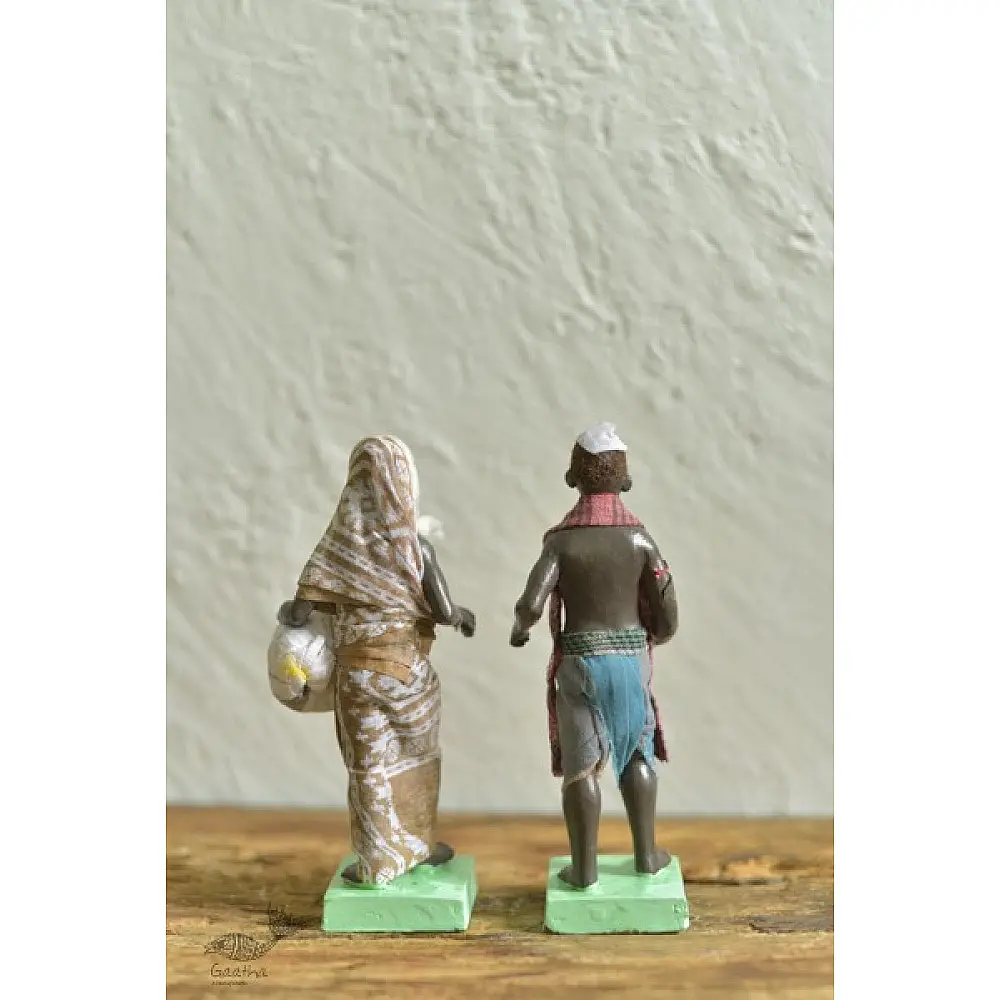 Handmade Clay Doll - 