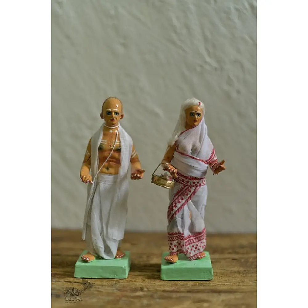 Handmade Clay Doll - 