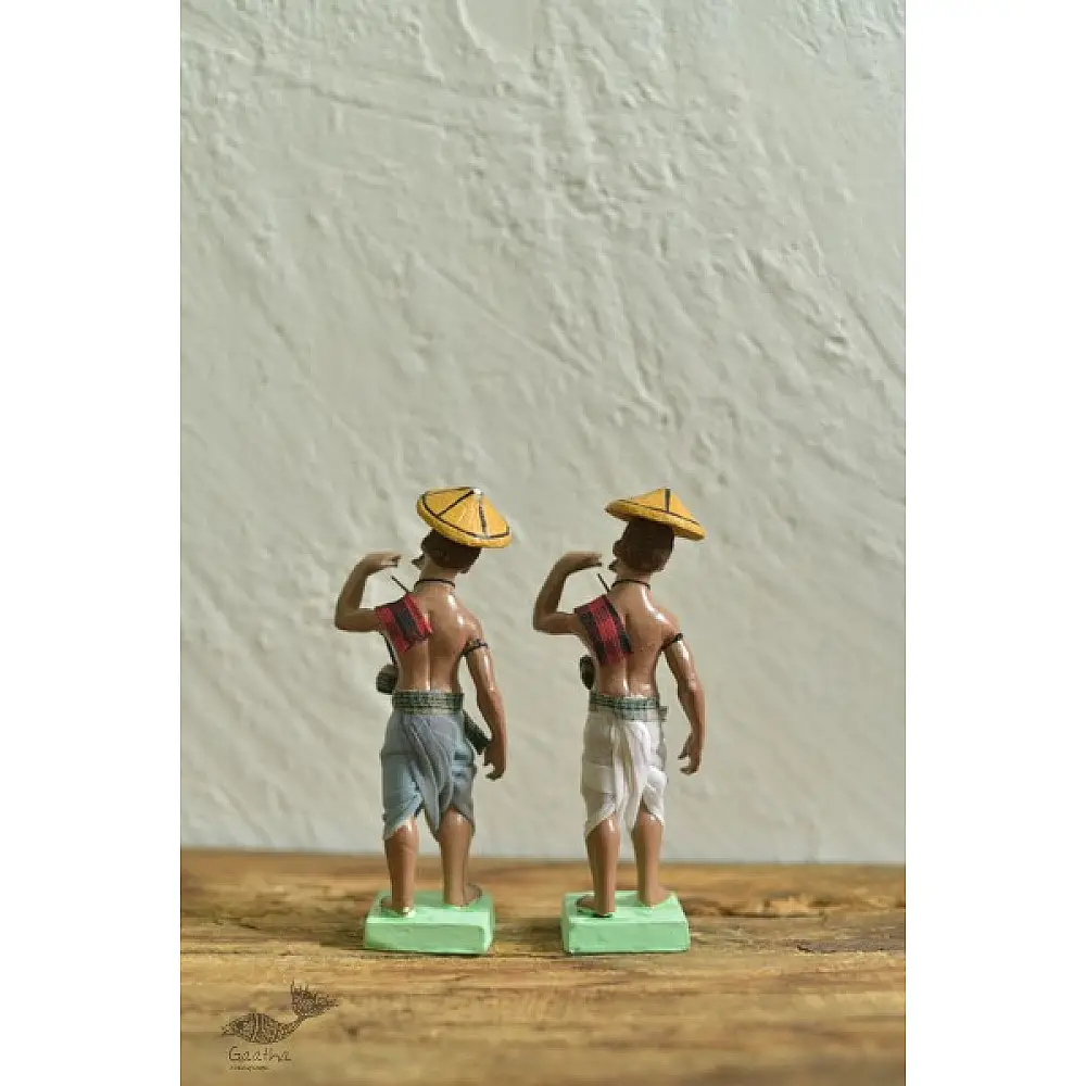 Handmade Clay Doll - 