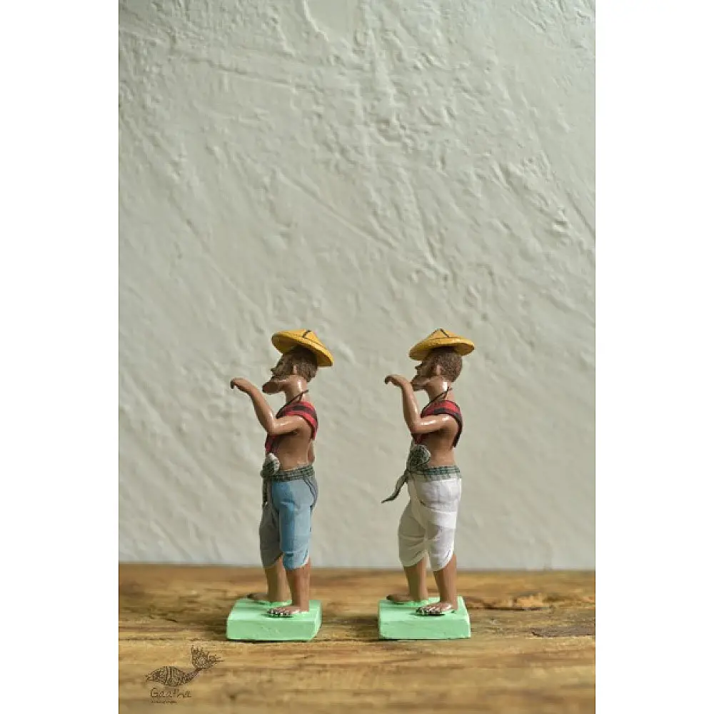 Handmade Clay Doll - 