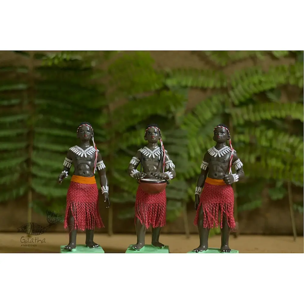 Handmade Clay Doll - 