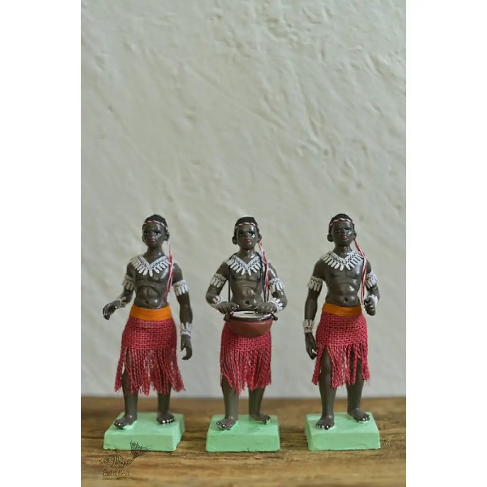 Handmade Clay Doll - 