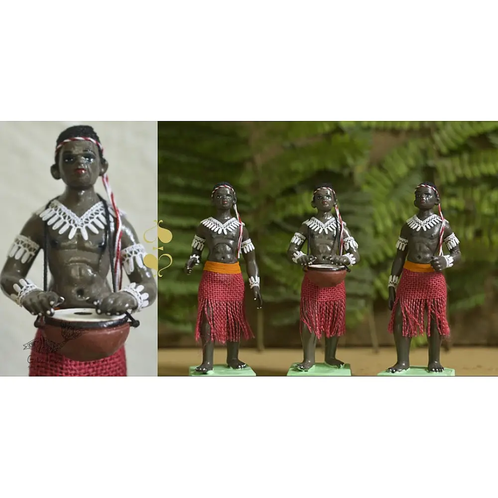 Handmade Clay Doll - 